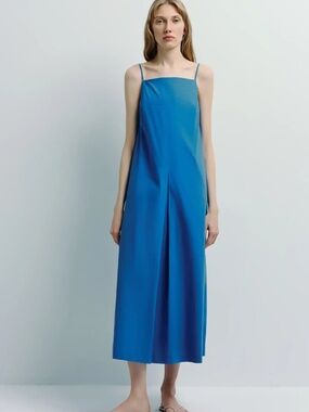 Rue Sophie Voile Box Pleat Cami Dress
